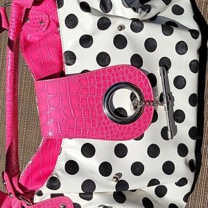 Barbiecore! Adorable Bag ~ Playful Pink w/ dots